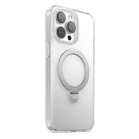  Maciņš Joyroom JR-BP004 Magnetic Protective Phone Maciņš With Holder Apple iPhone 15 Pro clear 